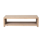 Mesa de centro natural de pino Azor