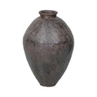 Jarrón antiguo marrón de arcilla Shanming