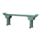 Consola antigua verde de olmo Argaga