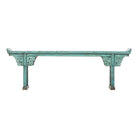 Consola antigua verde de olmo Argaga