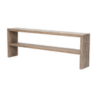 Consola natural de pino Tejita