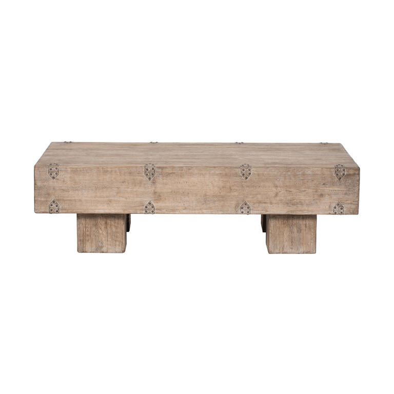 Mesa de centro natural de pino Aguilucho