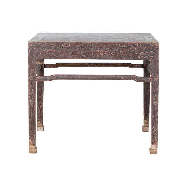 Mesa antigua negra de pino Farallón