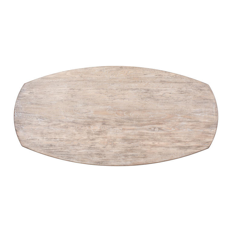 Mesa de centro natural de fresno Avefría