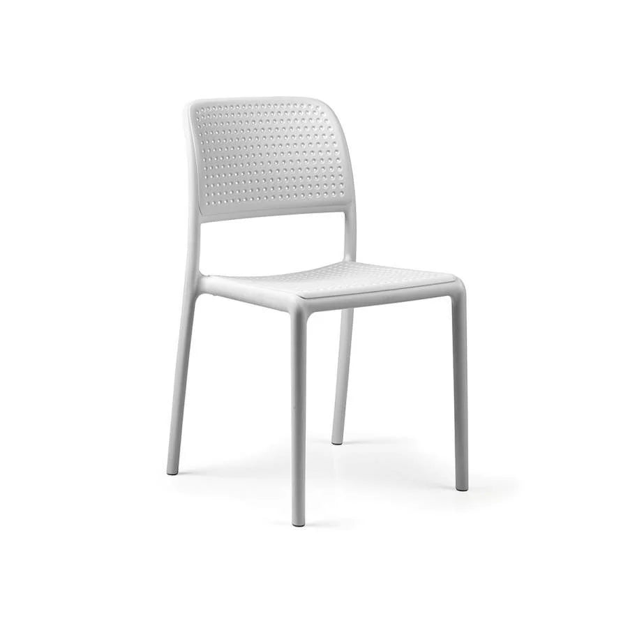 Silla de resina Bora Nardi – Blanco