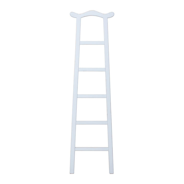Escalera perchero gris de pino Mingjin