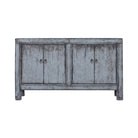 Cómoda antigua gris de olmo con 4 puertas Yansong