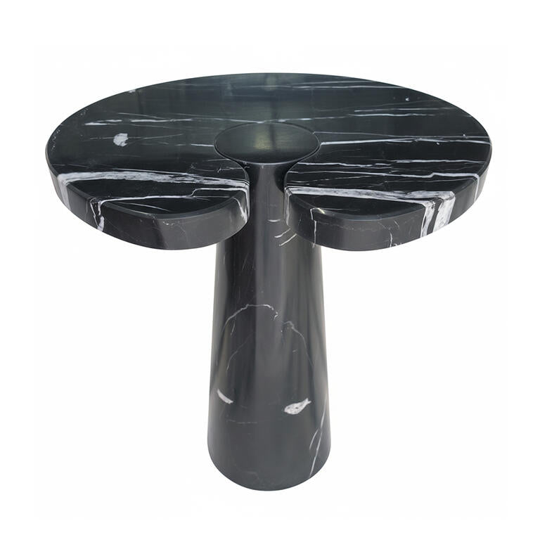 Mesa lateral negra de mármol Jinxia