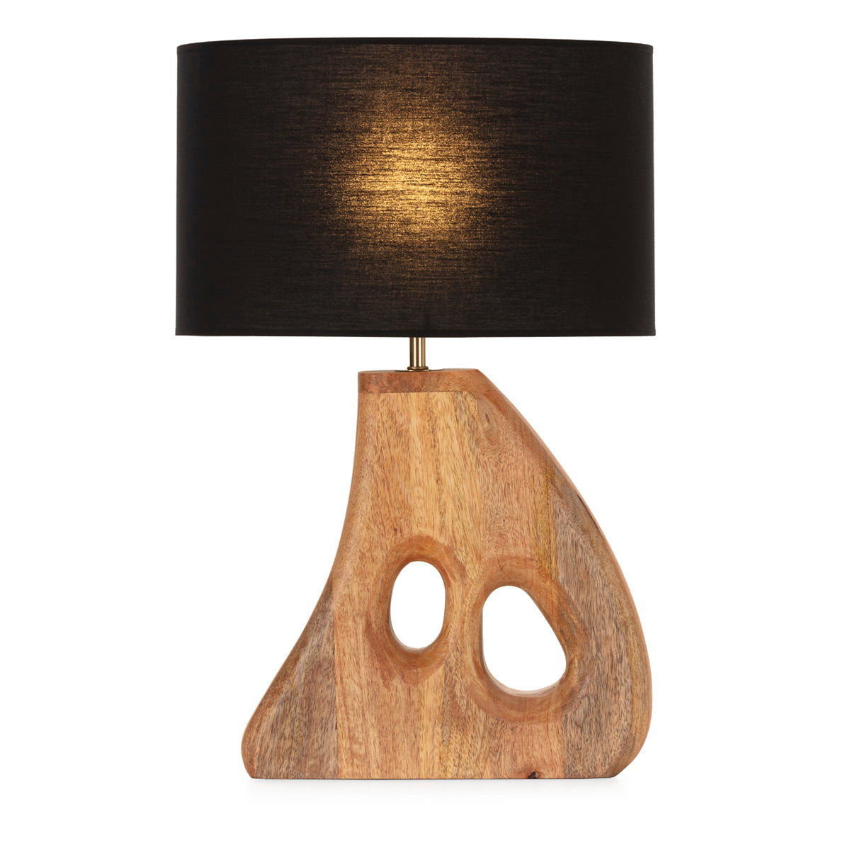 Lámpara de sobremesa de madera de mango Panarea