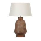 Lámpara de sobremesa de madera de mango Salina
