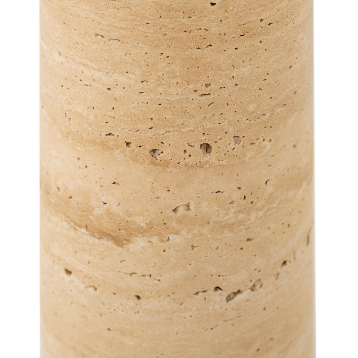 Lámpara de sobremesa de mármol travertino Albenga