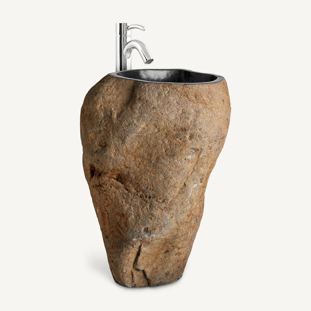 Lavabo de piedra natural Asinara