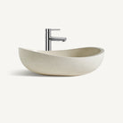 Lavabo de terrazo blanco Asilah