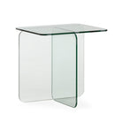 Mesa auxiliar de cristal Pefki