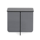 Mesa auxiliar de cristal Pefki