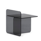 Mesa auxiliar de cristal Pefki