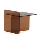 Mesa auxiliar de cristal Pefki