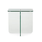 Mesa auxiliar de cristal Pefki