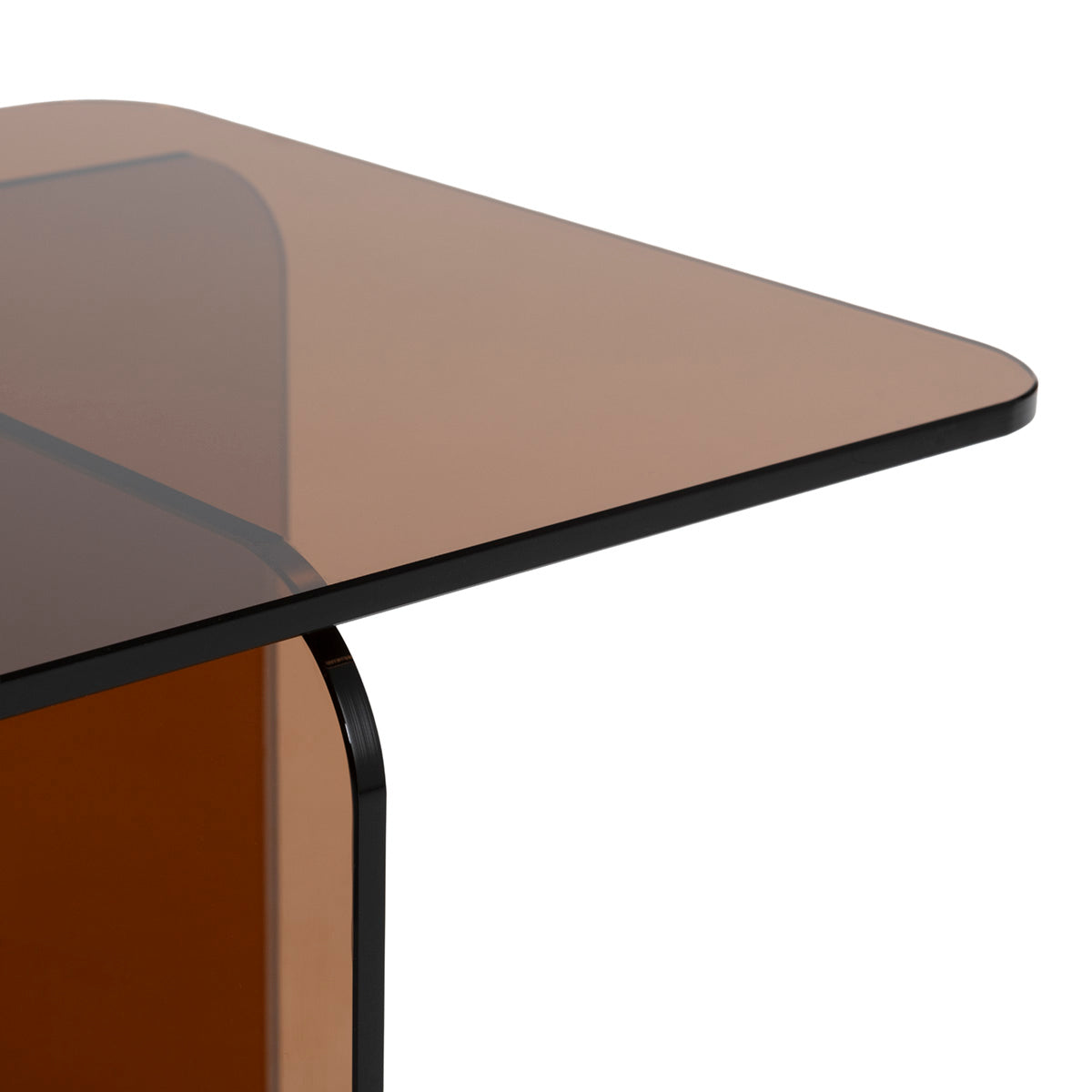 Mesa auxiliar de cristal Pefki