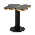 Mesa auxiliar de granito y metal Frosinone
