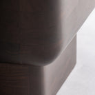 Mesa auxiliar de madera de acacia Lirio