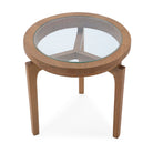 Mesa auxiliar de madera de cedro Mentana