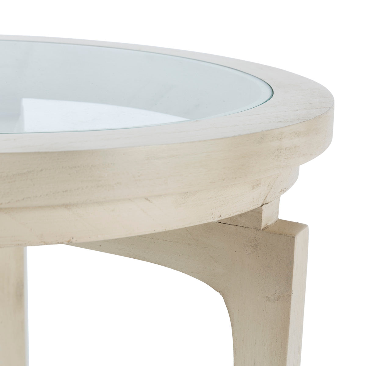 Mesa auxiliar de madera de cedro Mentana