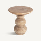 Mesa auxiliar de madera de mango Alcaparra