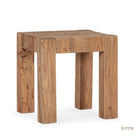 Mesa auxiliar de madera de pino recuperado Manfredonia