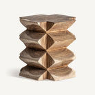 Mesa auxiliar de madera de suar Acebo
