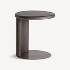 Mesa auxiliar de madera y hierro Naranjo