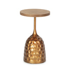 Mesa auxiliar de madera y metal Brač