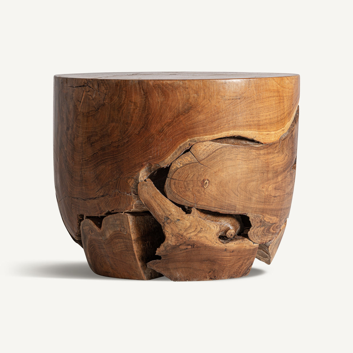 Mesa auxiliar de teca Mahdia
