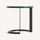 Mesa auxiliar lacada en verde Hiedra
