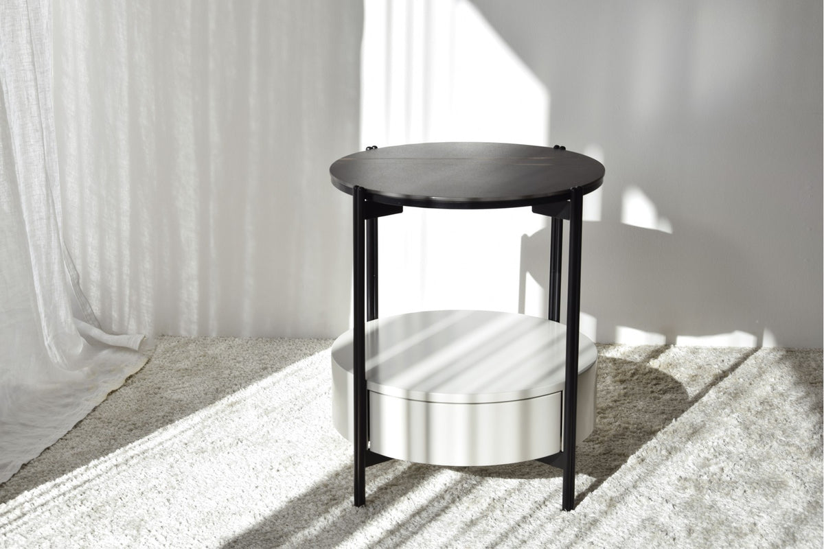 Mesa Auxiliar Ravello - #pino_y_jacaranda#
