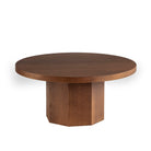 Mesa de centro de chapa de roble Aspropyrgos