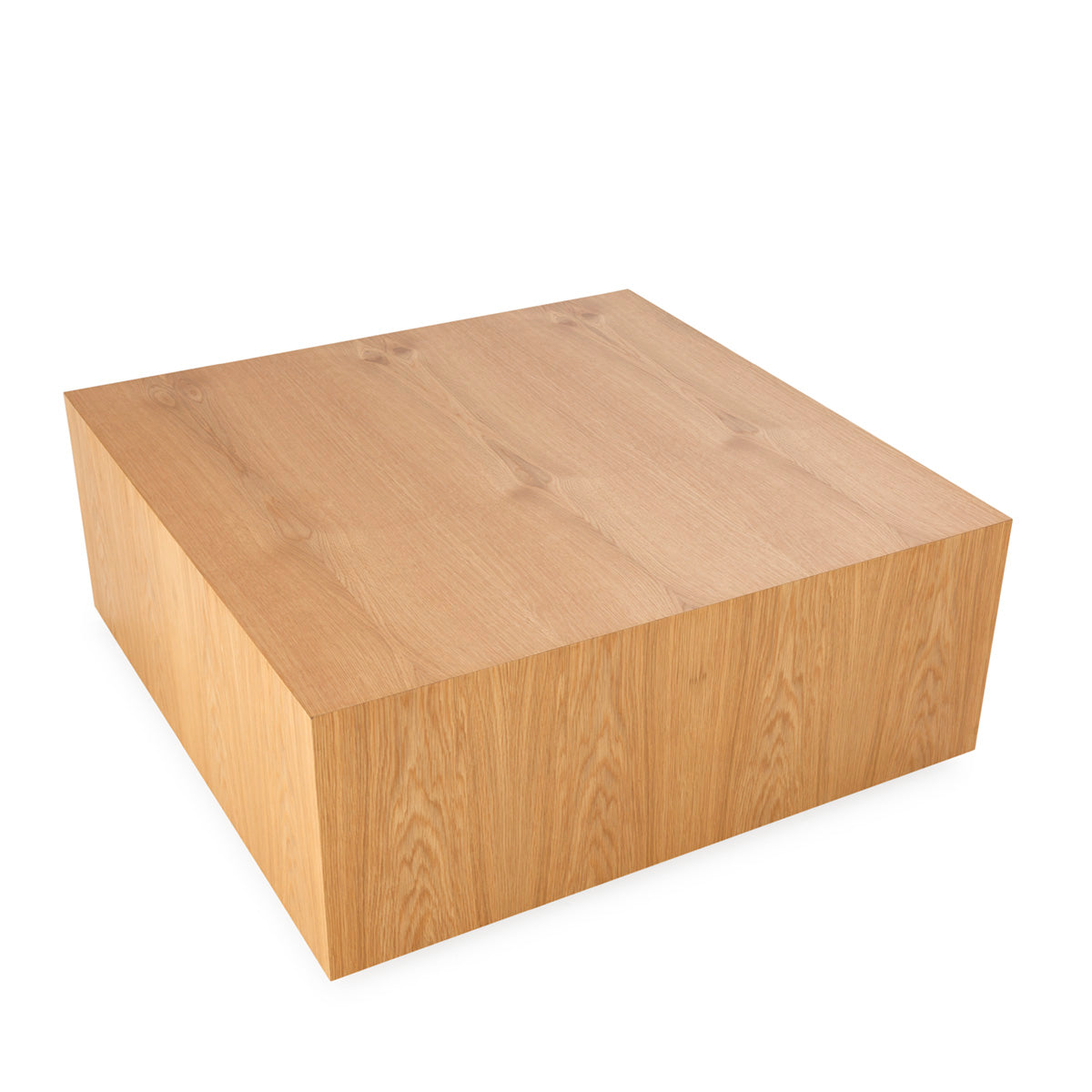 Mesa de centro de chapa de roble Cadaqués