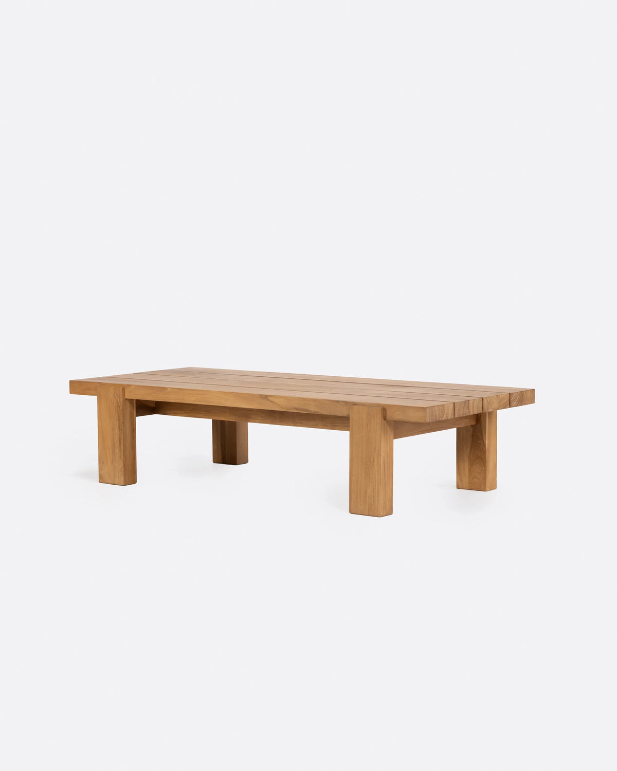 Mesa de centro de exterior de teca Abrucena