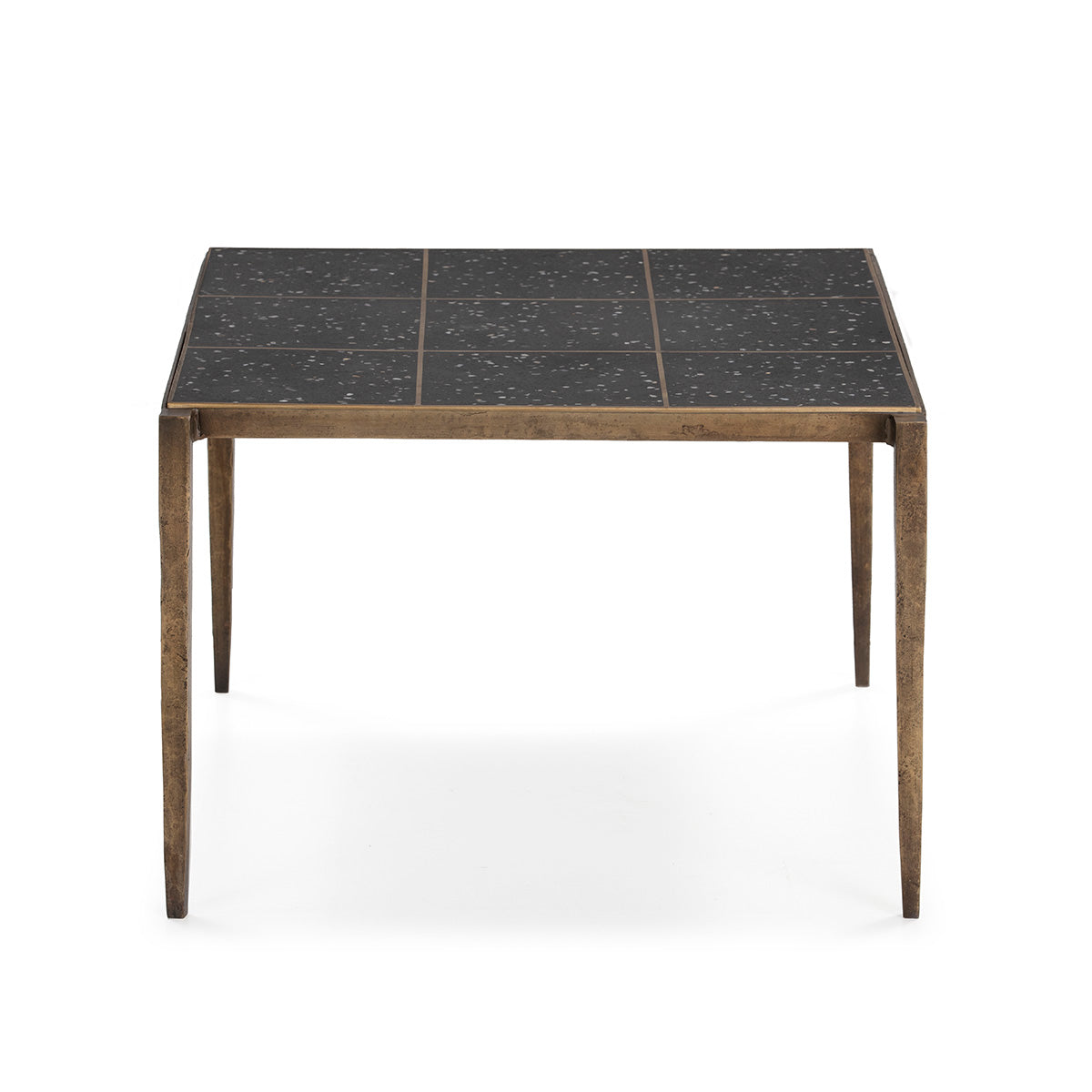 Mesa de centro de hierro y terrazo Valverde