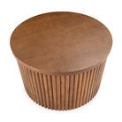 Mesa de centro de madera de cedro Chiaiano