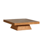 Mesa de centro de madera de cedro Comillas