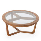 Mesa de centro de madera de cedro Mentana