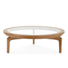 Mesa de centro de madera de cedro Tortona