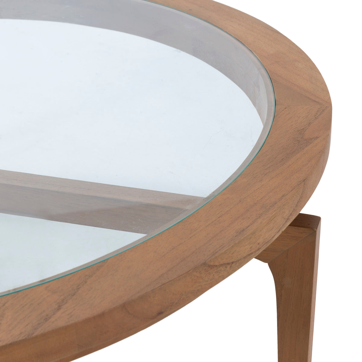 Mesa de centro de madera de cedro Tortona