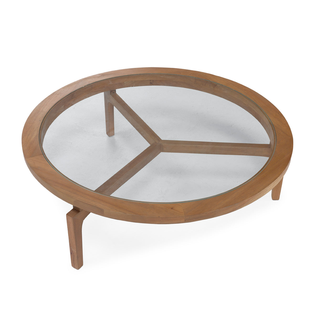 Mesa de centro de madera de cedro Tortona