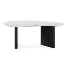 Mesa de centro de madera de mango y mármol Terni