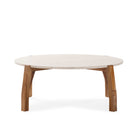 Mesa de centro de madera de teca Ovar