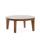 Mesa de centro de madera de teca Vinateros
