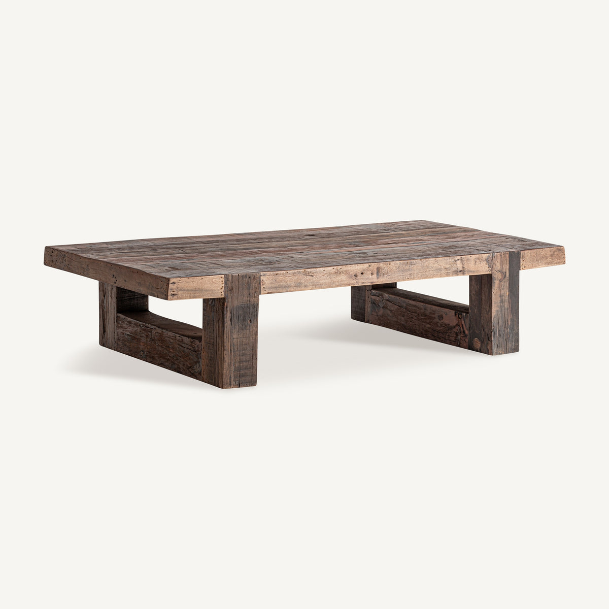Mesa de centro de madera recuperada Lerici