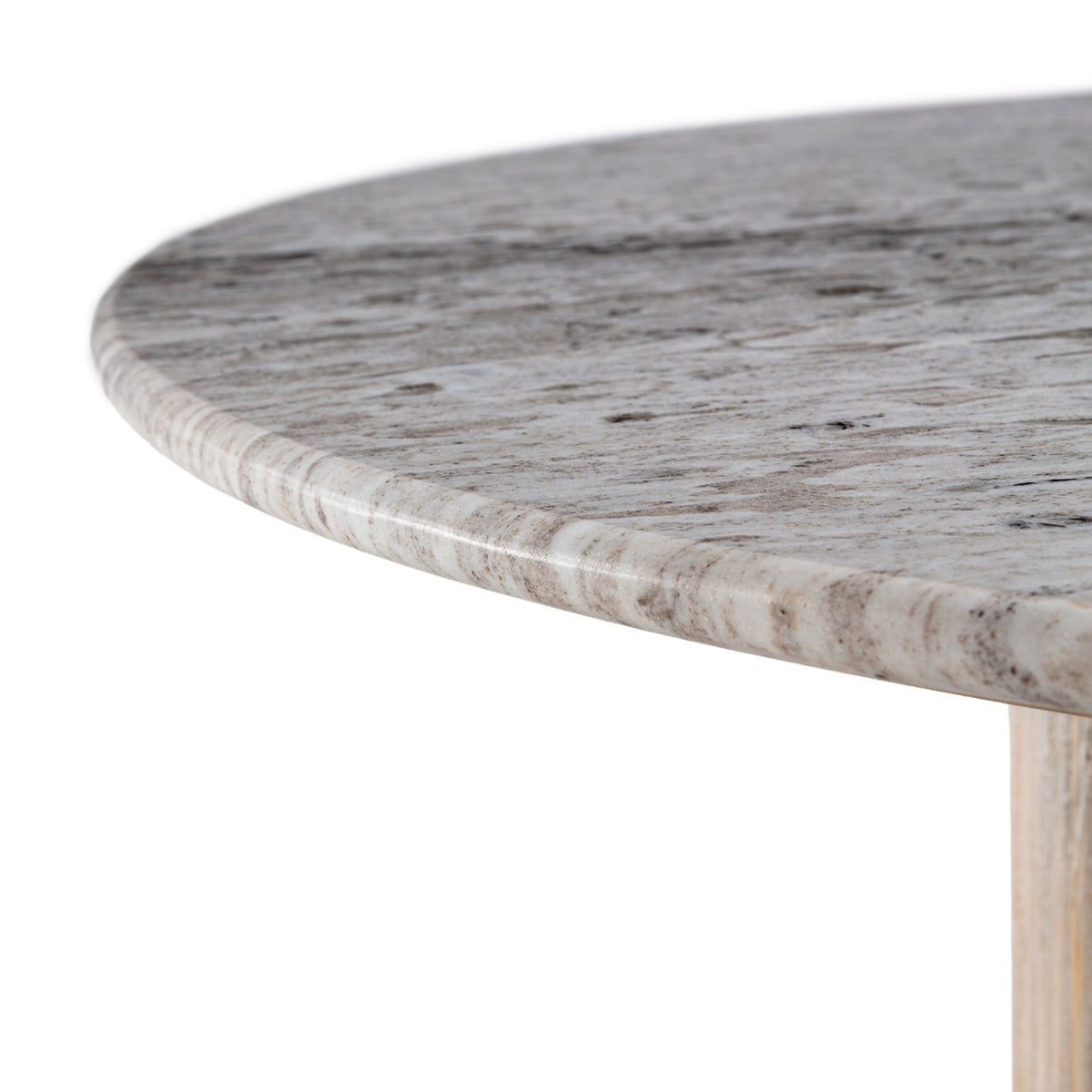 Mesa de centro de madera y mármol Nerja